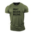Men's Pray Believe Receive Cotton T-Shirt